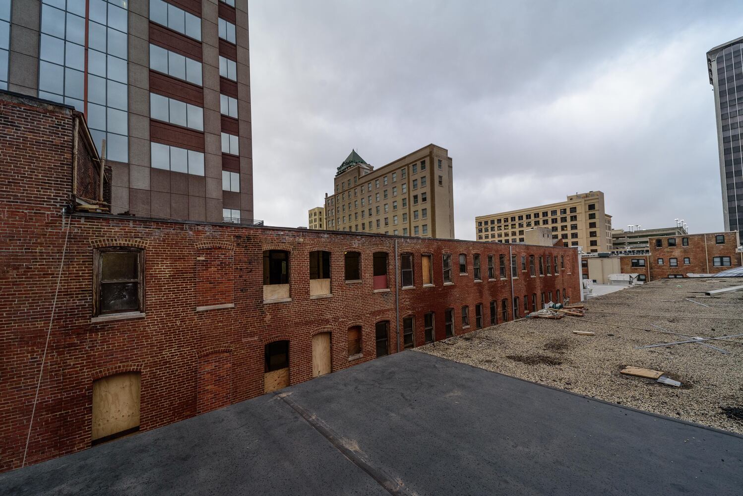 PHOTOS: The Dayton Arcade’s North Arcade awaits Phase 2 of construction