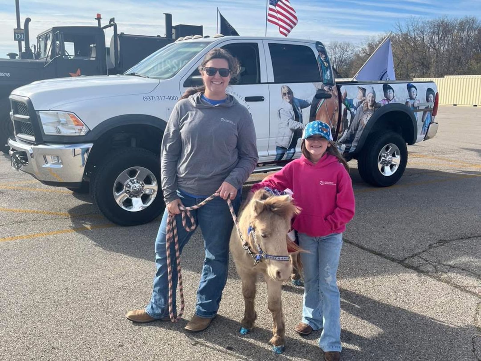 EAGLE Express, takes the EAGLE program on the road—bringing miniature horses and facilitators directly to schools, community centers, and partner agencies. 
CONTRIBUTED