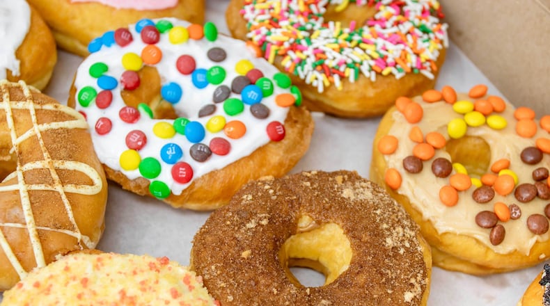 The Original Donut Palace has two locations in the Dayton area: 5264 Salem Ave. in Trotwood and 5115 Old Troy Pike in Huber Heights (CONTRIBUTED PHOTO).