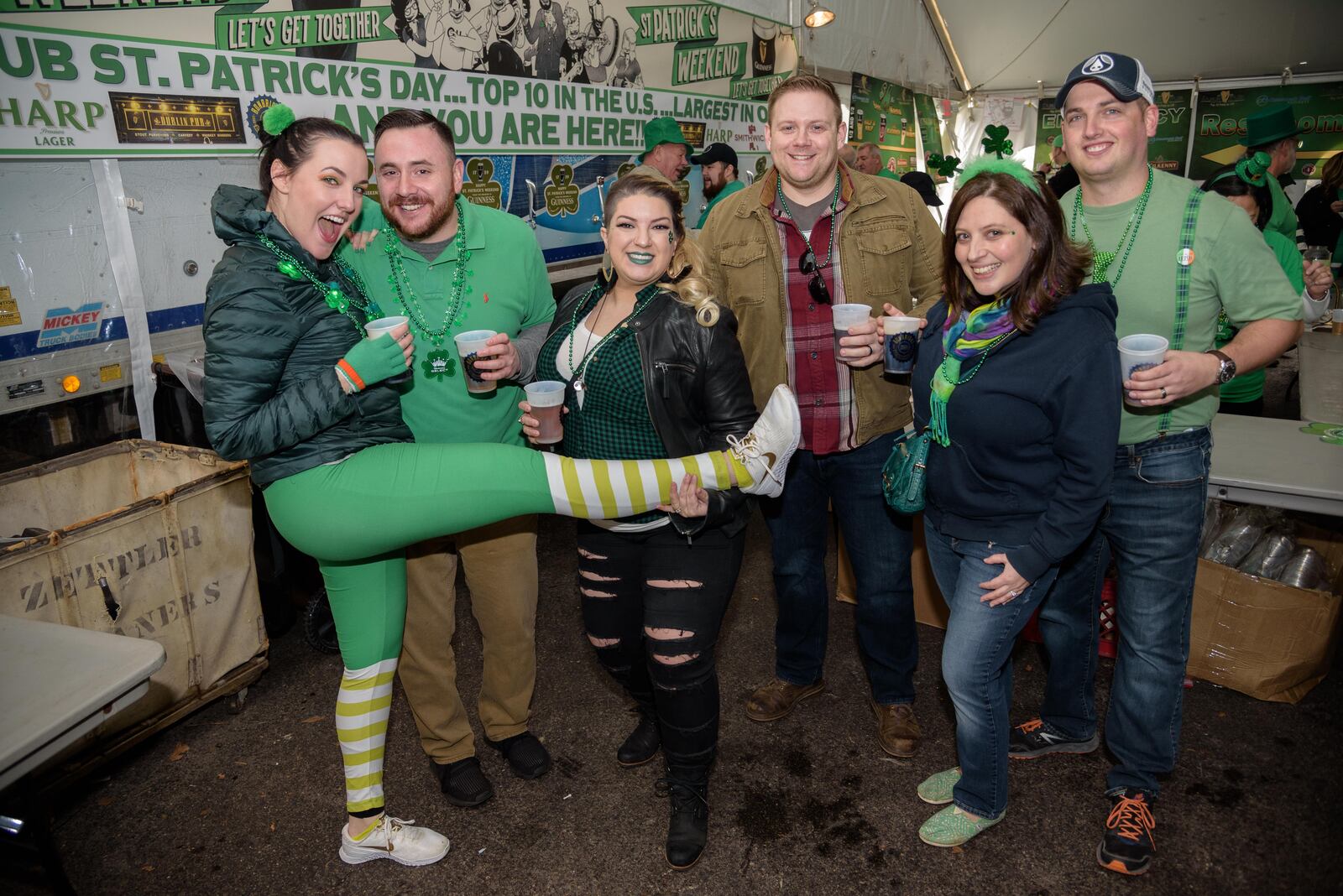 The Dublin Pub, located at 300 Wayne Ave. in Dayton’s Oregon District, has one of the biggest St. Patrick’s Day events in the state of Ohio. The event spans two days and includes live music and entertainment, as well as traditional Irish food and beers. TOM GILLIAM / CONTRIBUTING PHOTOGRAPHER