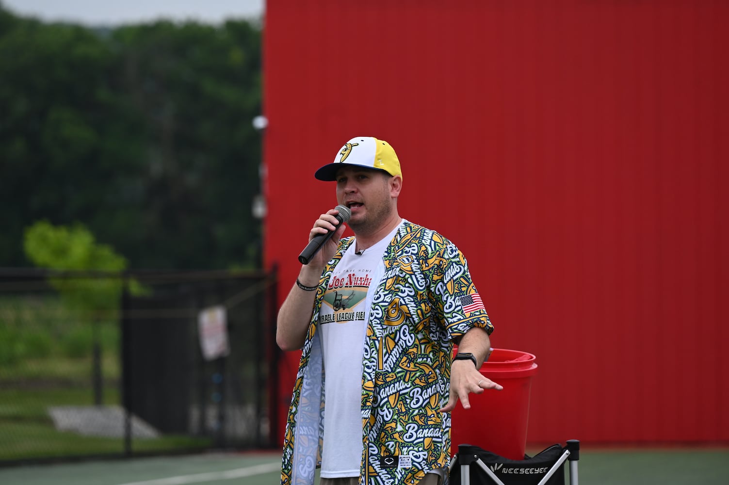 Savannah Bananas make a surprise visit to Nuxhall Miracle League in Fairfield