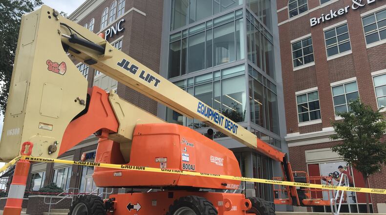 Downtown Dayton is experiencing a building boom.