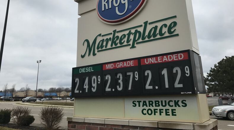 Kettering Marketplace on South Main Street is the anchoring store at Centerville Place. TREMAYNE HOGUE / STAFF