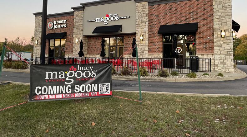 Huey Magoo’s Chicken Tenders is holding a grand opening for its second Dayton-area location at 6228 Far Hills Ave. in Centerville on Monday, Oct. 23. NATALIE JONES/STAFF