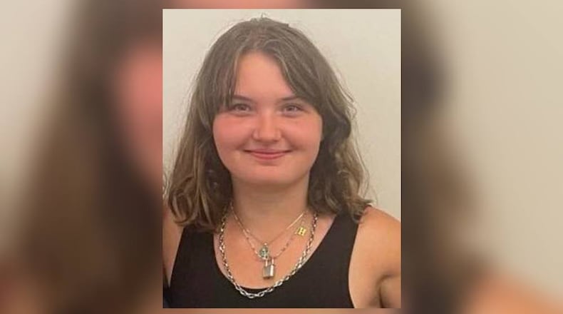 Jada Price, who turns 17 next week, was last seen on Sept. 3 walking away from her residence on Winona Drive, according to police, who said she was found Tuesday, Sept. 9. PROVIDED/MIDDLETOWN POLICE
