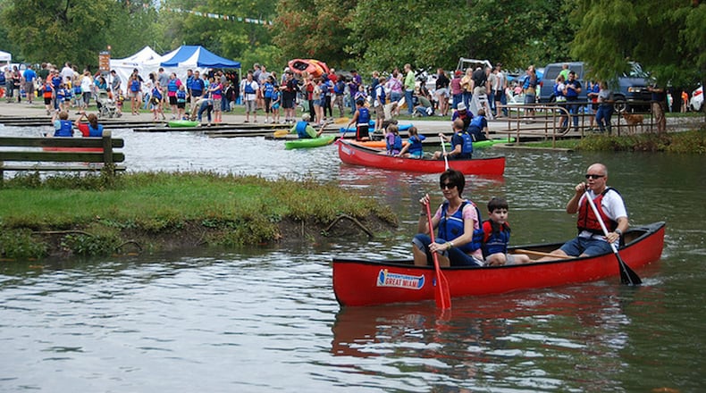 Row, row, row your boat or canoe. CONTRIBUTED