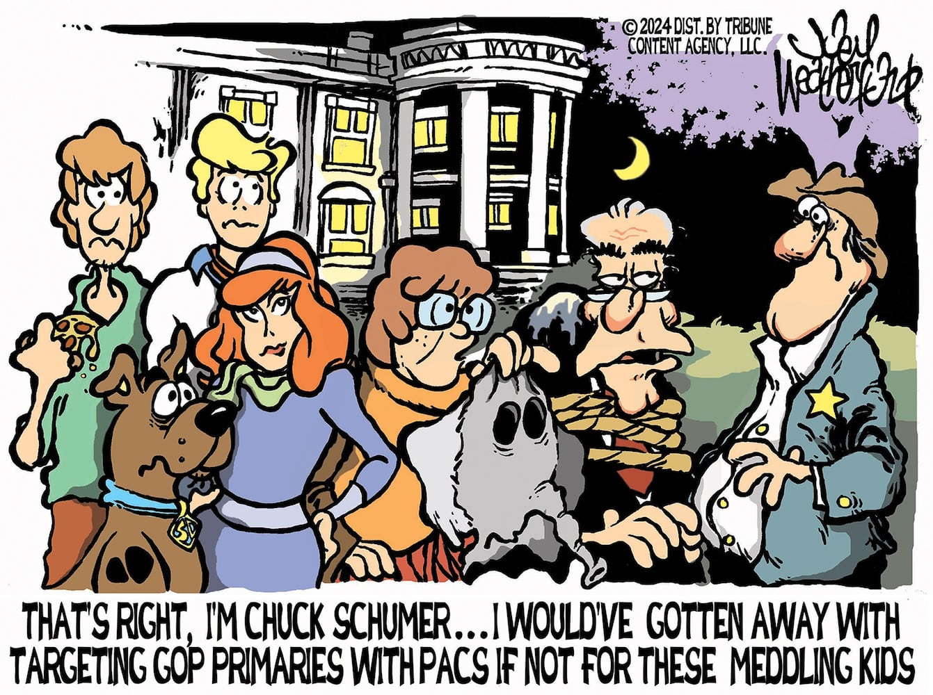 CARTOONS: Joey Weatherford, March 30, 2024