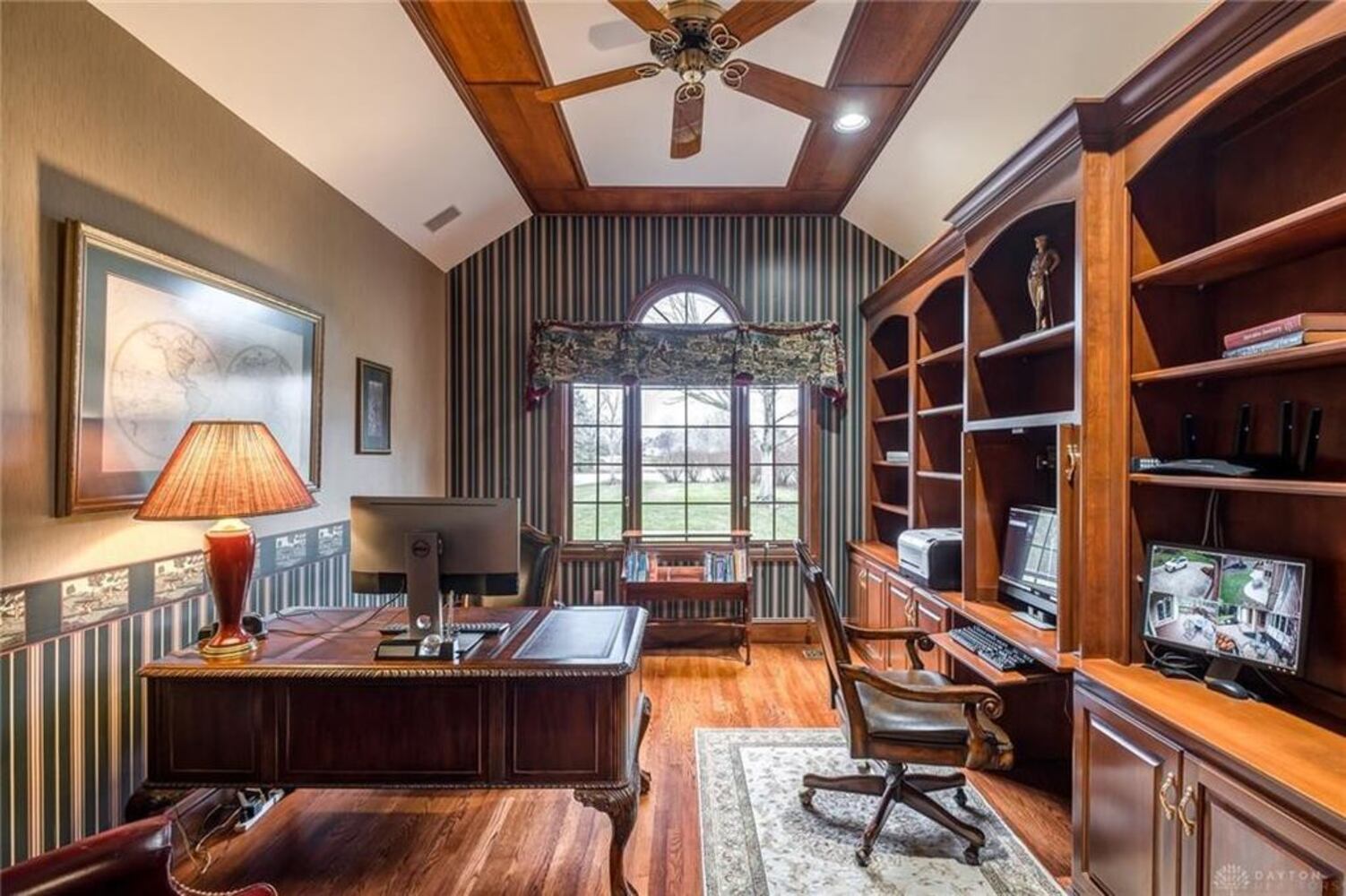 French country-style home offers grand social areas