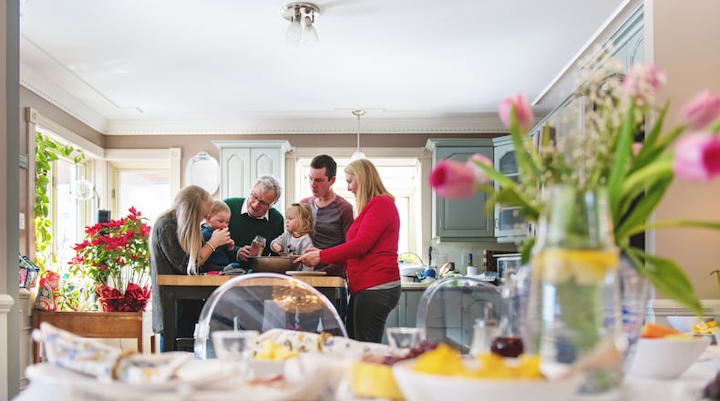 Research shows that parents who feel more positive can better support their children’s mental health and social relationships within the family and beyond. ISTOCK PHOTO