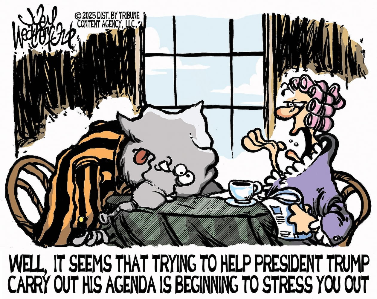 CARTOONS: Joey Weatherford, July 26, 2025