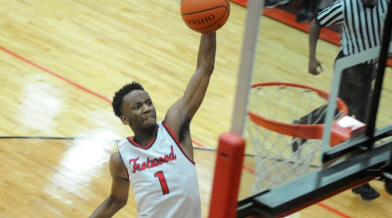 Trotwood-Madison senior Amari Davis. MARC PENDLETON / STAFF