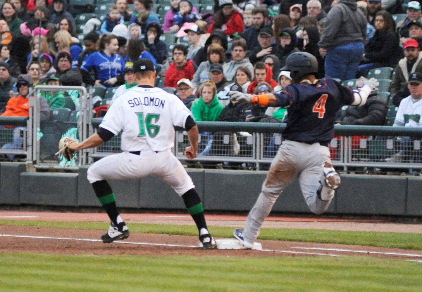 PHOTOS: Dragons vs. Hot Rods