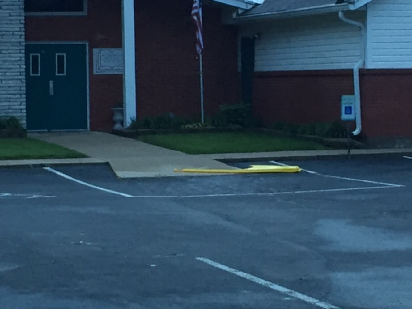 Damage on Bellefontaine Road