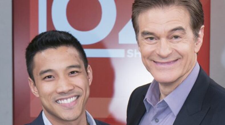 Rod Gerardo, a Wright State medical student, interned with Dr. Oz.