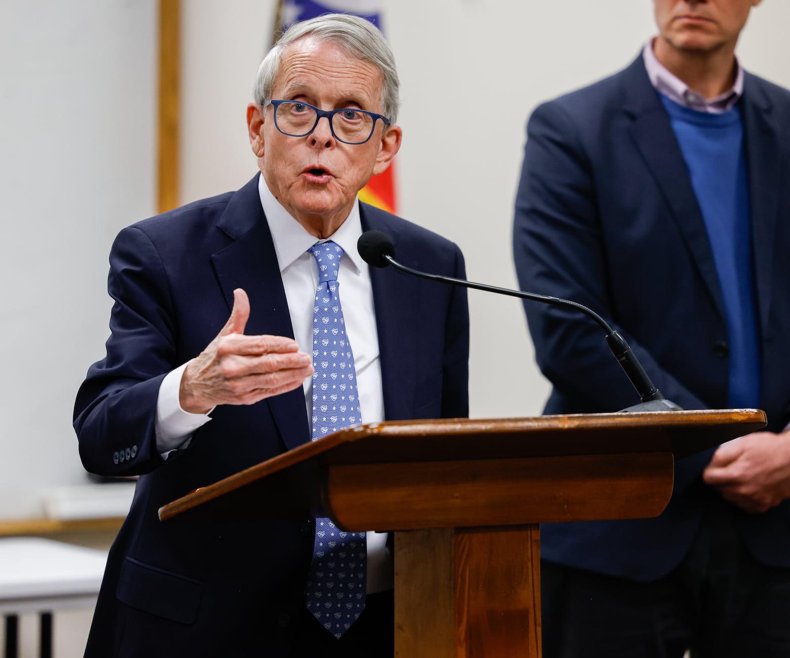 Gov. Mike DeWine in March 2025. FILE PHOTO