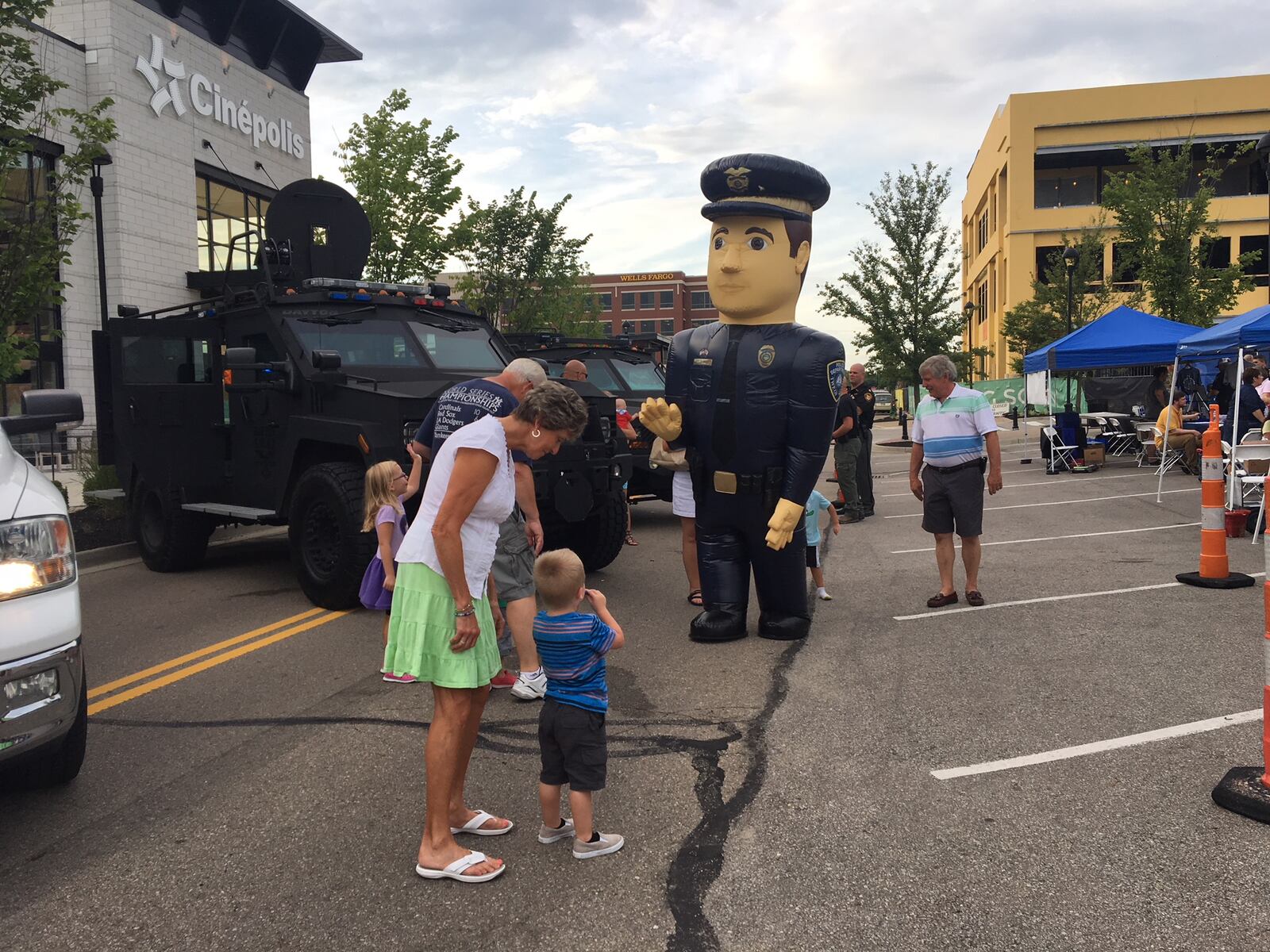 PHOTO: National Night Out activities at Austin Landing, Miami Twp. (Michael Burianek/Staff)