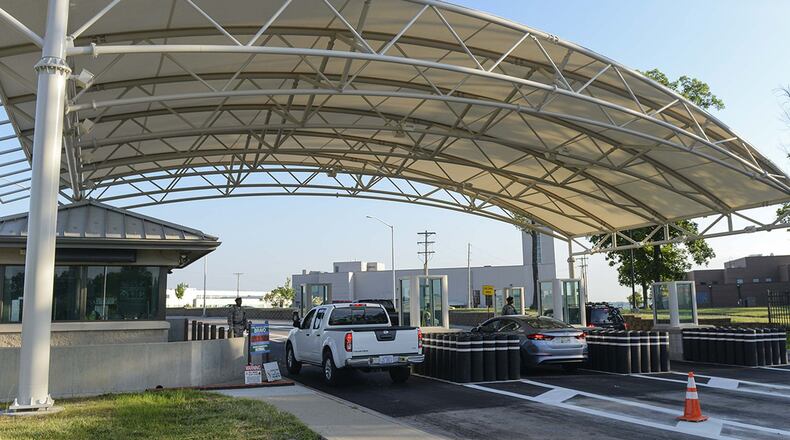 Gate 19B at Wright-Patterson Air Force Base will be open during the Labor Day weekend holiday. Other gates and base facilities may be on a different schedule Sept. 1-4. (U.S. Air Force photo)