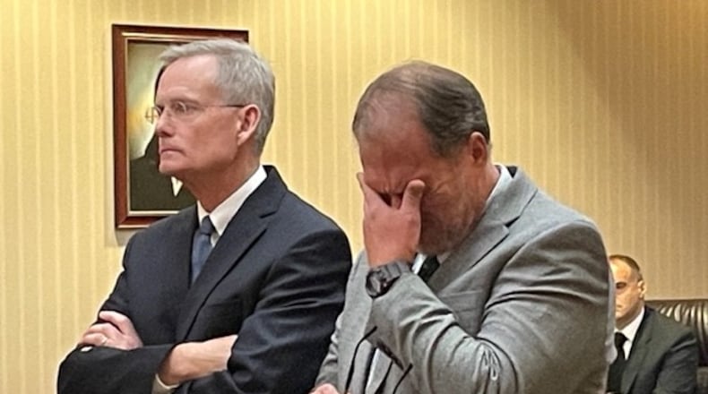 Jeremy Bruce Taylor pleaded guilty in June to aggravated theft, a third-degree felony, after stealing money from Animal Friends Humane Society. He was sentenced Aug. 15, 2002 to 36 months in prison. JAY WARREN/WCPO/FOR THE JOURNAL-NEWS