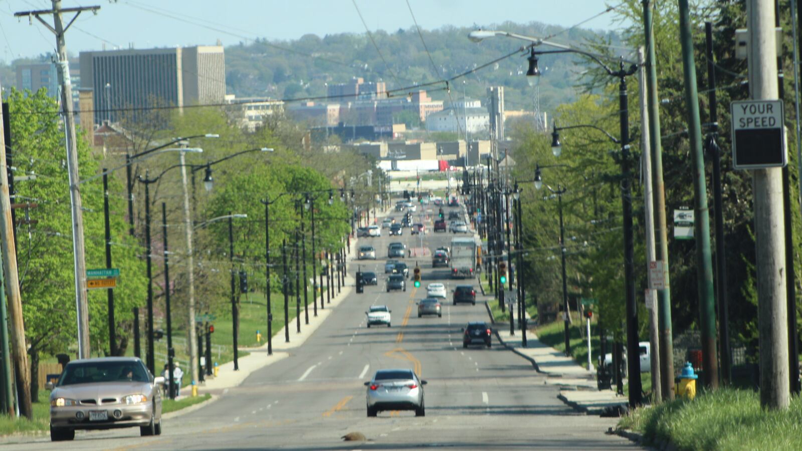Salem Avenue in northwest Dayton is being reconstructed in phases. CORNELIUS FROLIK / STAFF