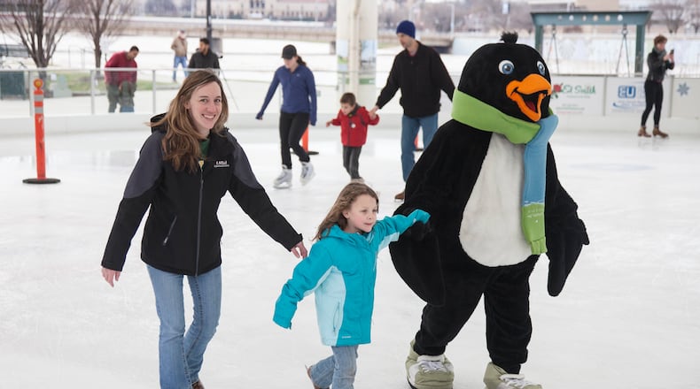 A pass to the MetroParks Ice Rink includes admission and skate rental all season long. CONTRIBUTED