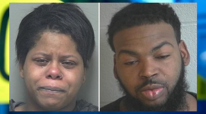 Fesoshia L. Cole, left, and Bryan A. Dobbs