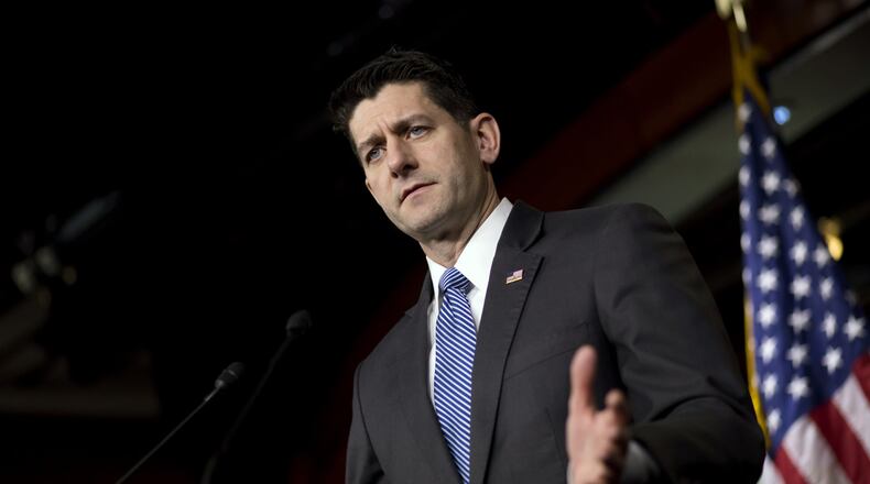 House Speaker Paul Ryan, R-Wis., held fundraisers in Columbus, Cincinnati and Dayton this past week in districts that have been safe in recent elections. Ryan’s presence is seen as an indicator that some congressional races will be more competitive this year. (Eric Thayer/The New York Times)