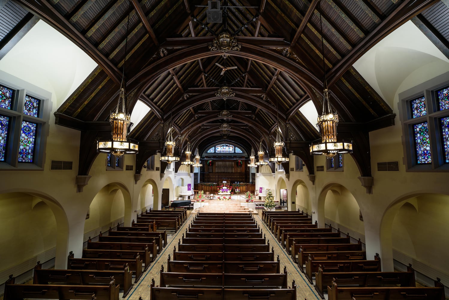 PHOTOS: See the stunning Grace United Methodist Church decked out for the holidays
