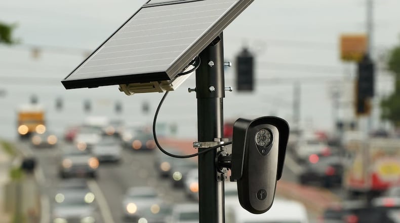 Numerous local cities use Flock Safety cameras along high-traffic roadways.