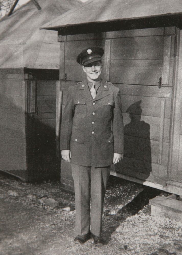 Local WW II Vet finds box of letters sent home