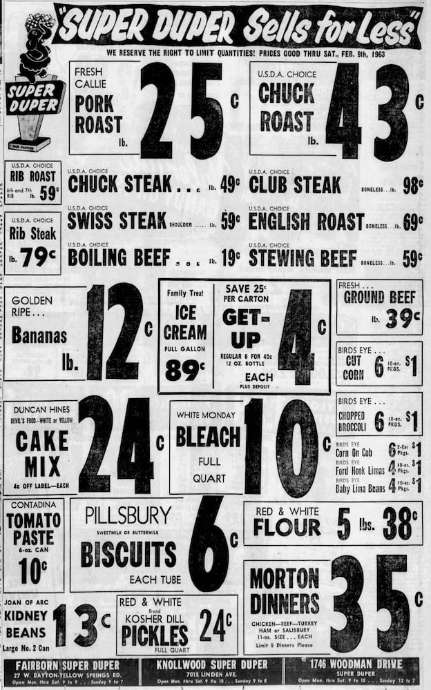 PHOTOS: Vintage Advertising from the Dayton Daily News archives