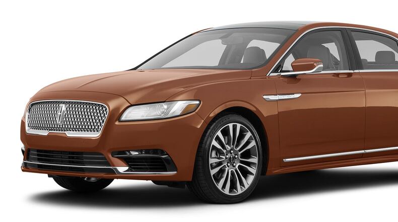 An all-new Lincoln-exclusive 3.0-liter twin-turbo V6 engine produces up to 400 horsepower and 400 lb.-ft. of torque in the 2017 Continental. Photo by Metro Creative Graphics