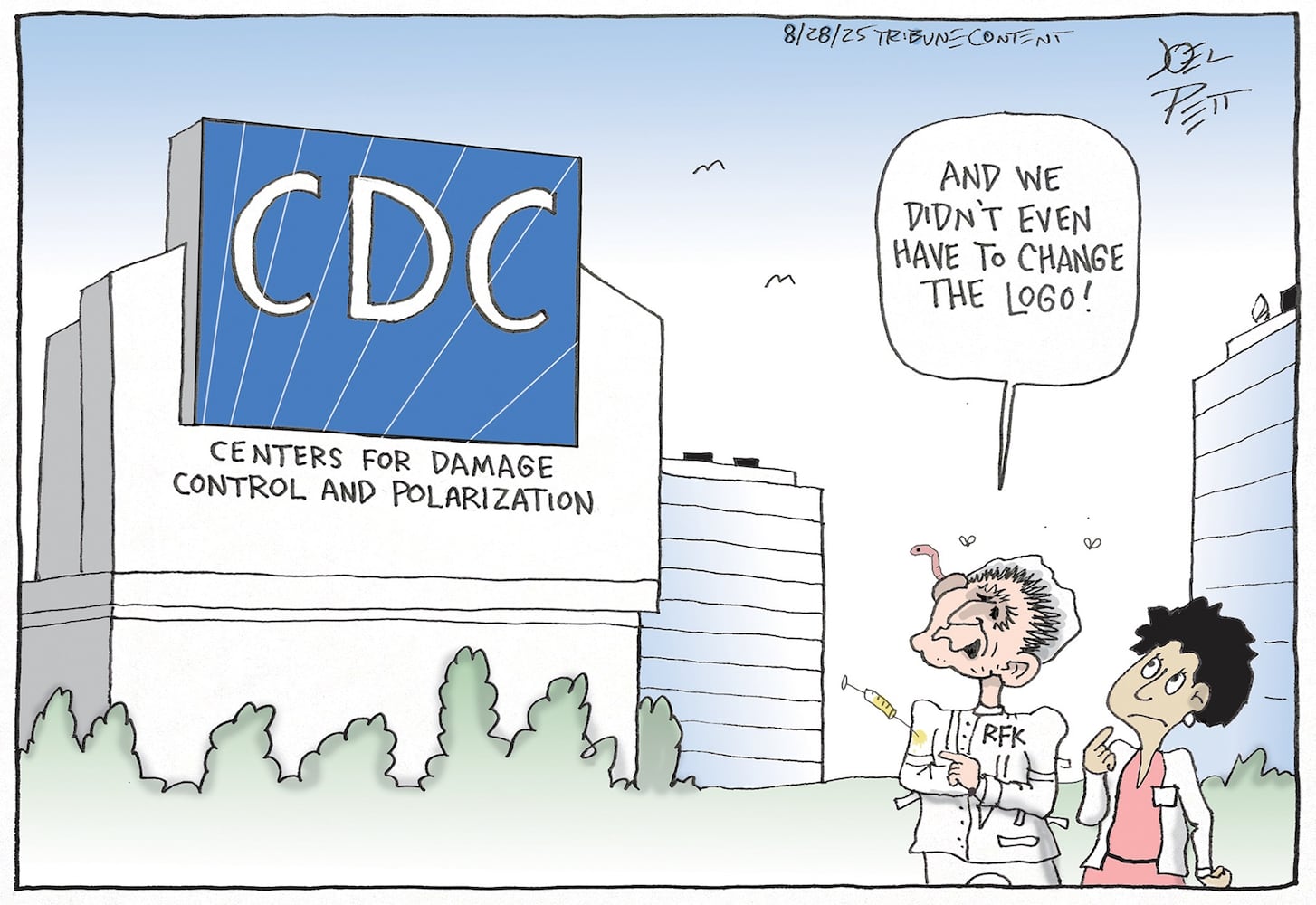 CARTOONS: Joel Pett, Sept. 4, 2025