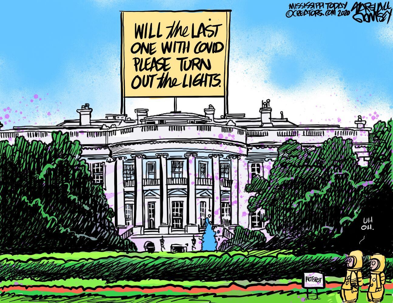 Week in cartoons: Trump's health, the fly and more