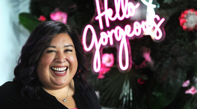 Gisel Campbell the owner of Elevate Esthetics, located at 24 E. Franklin Street in Centerville. MARSHALL GORBY\STAFF