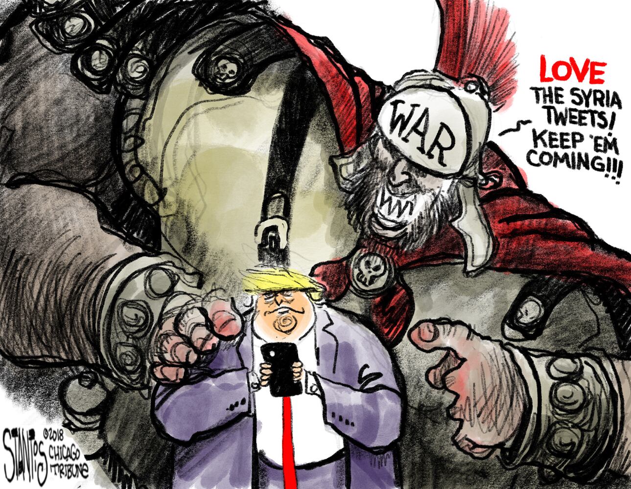 Week in cartoons: Robert Mueller, Syria and more
