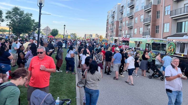 Forty-two food trucks will be at this year’s Food Truck Rally – the same amount as were present at last year’s rally, pictured here. Credit: Shannon Briede Photography
