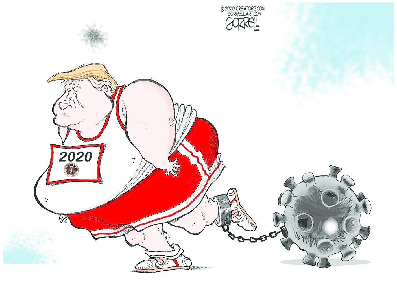 Week in cartoons: Trump's health, the fly and more