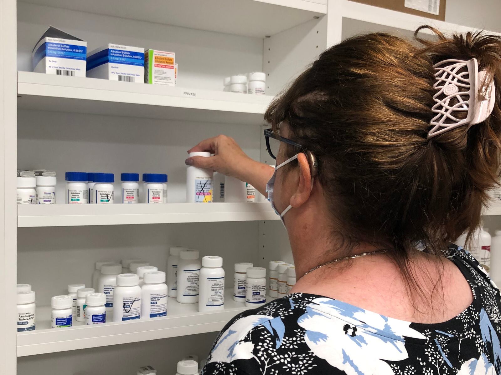 The volunteers and staff at Good Neighbor House work in the dispensary, dental area, medical offices and pantry. CONTRIBUTED