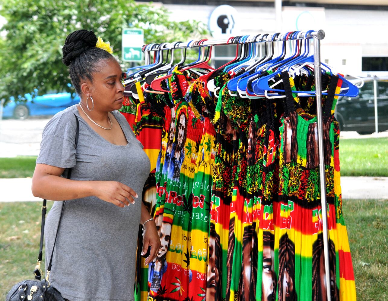 Did we spot you at the Dayton "Blues" Festival?