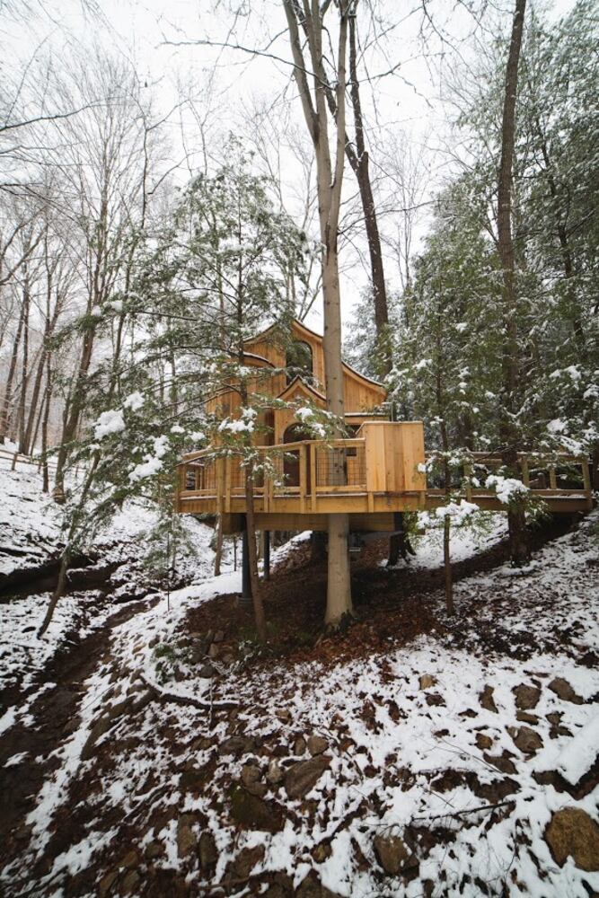 PHOTOS: Take a look at some of the stunning treehouses you can stay in near Hocking Hills