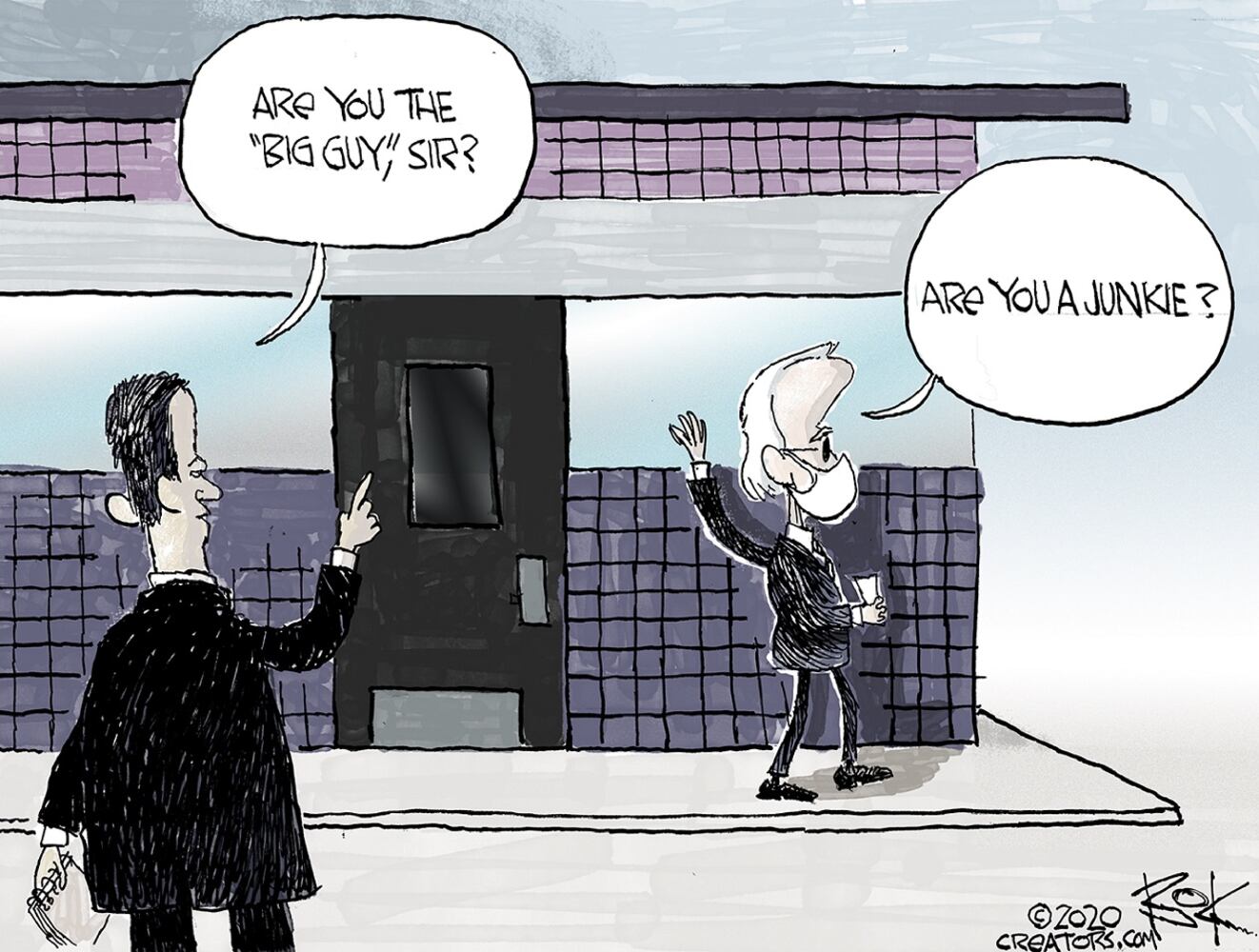 Week in cartoons: The final debate, Jeffrey Toobin and more