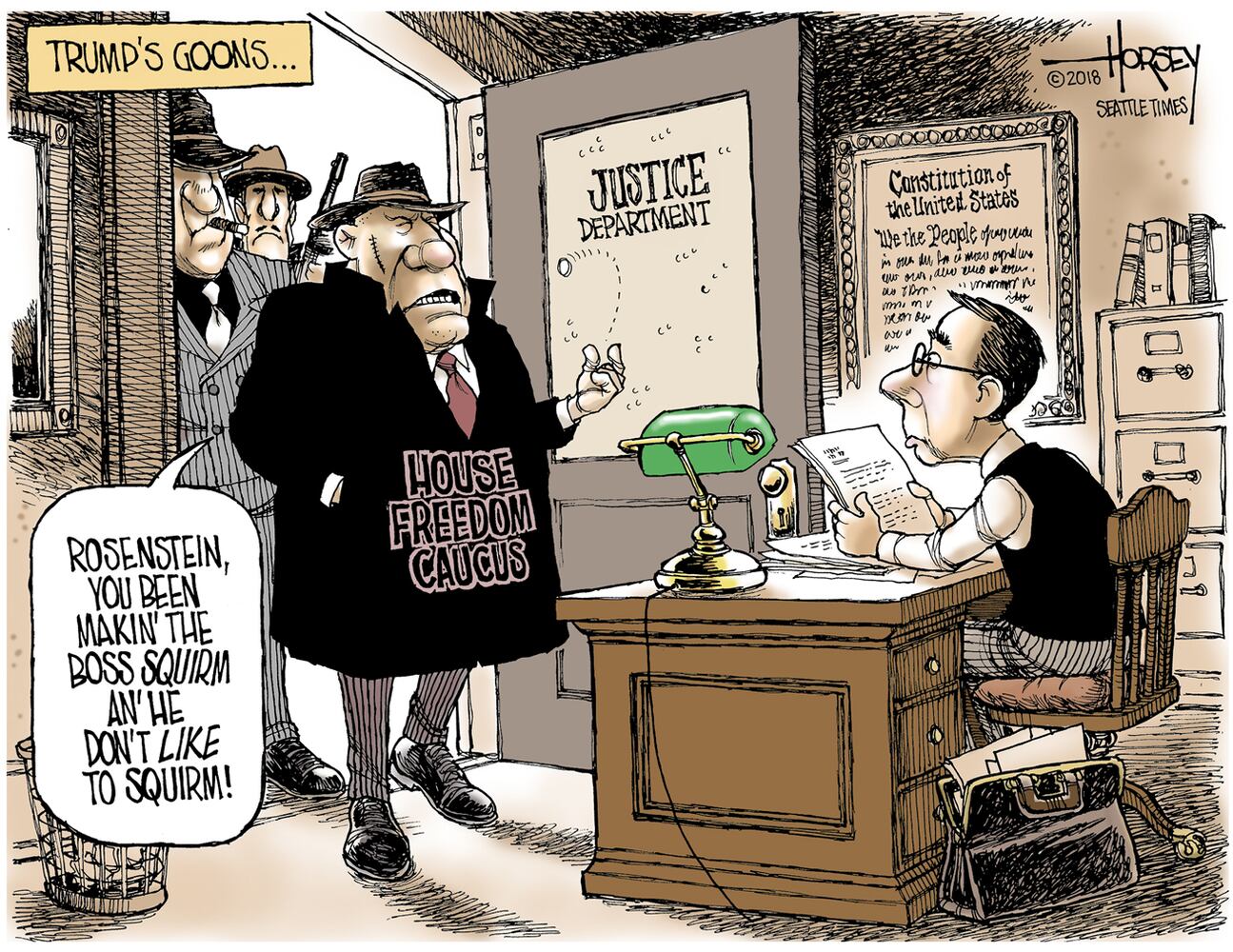 Week in cartoons: The Iran deal, Rudy Giuliani and more