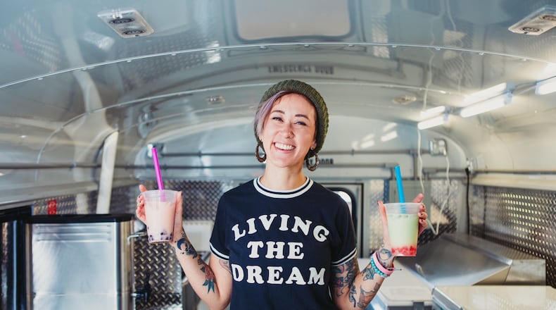 Billie Gold Bubble Tea will be one of more than a dozen vendors at the Dayton Vegan Food and Drink Festival. CONTRIBUTED PHOTO
