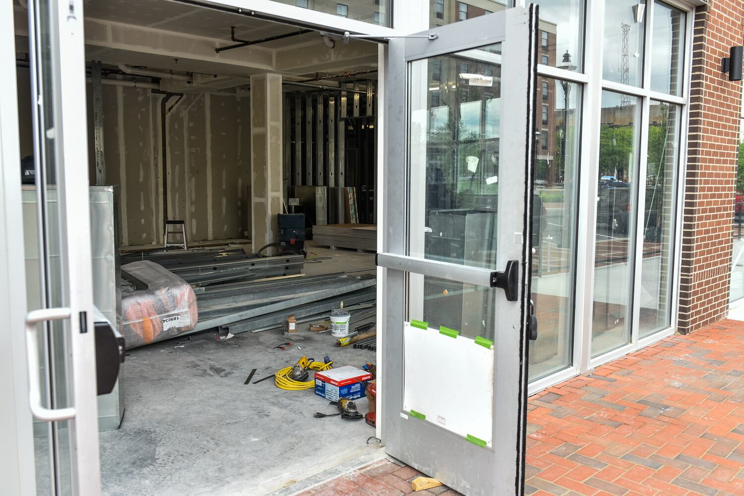 The Marcum Apartments and retail spaces