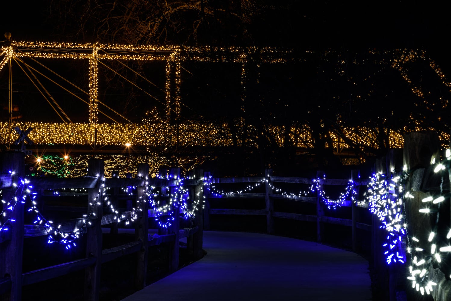 PHOTOS: Carillon Historical Park decked out in holiday lights for A Carillon Christmas