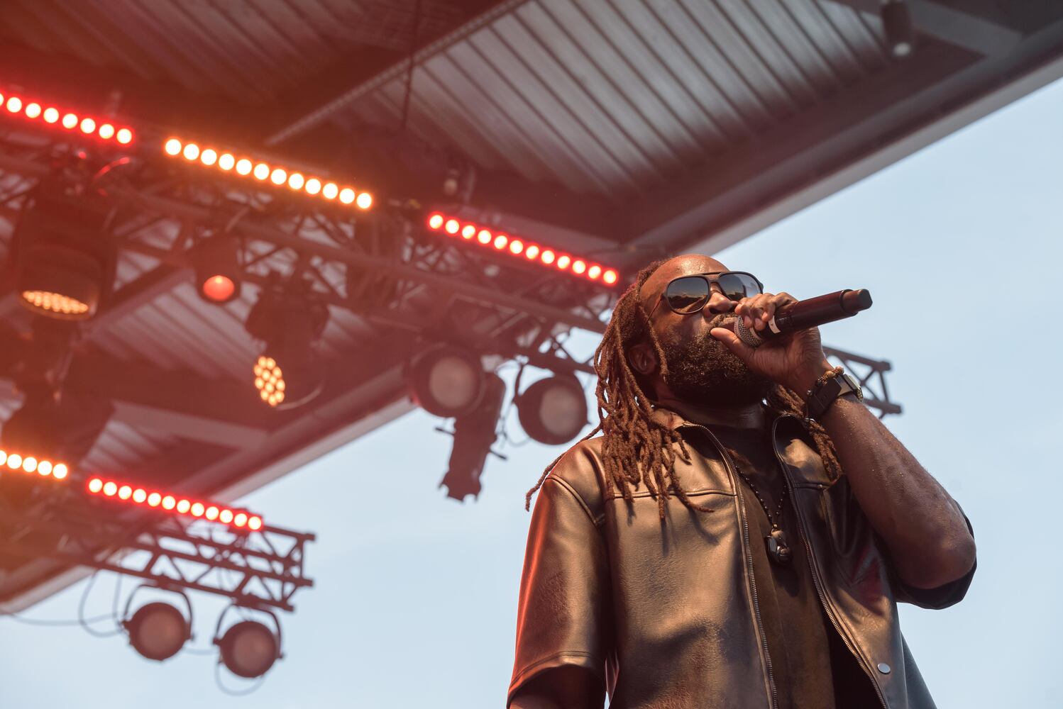 PHOTOS: Shamarr Allen with The OG Players live at Levitt Pavilion