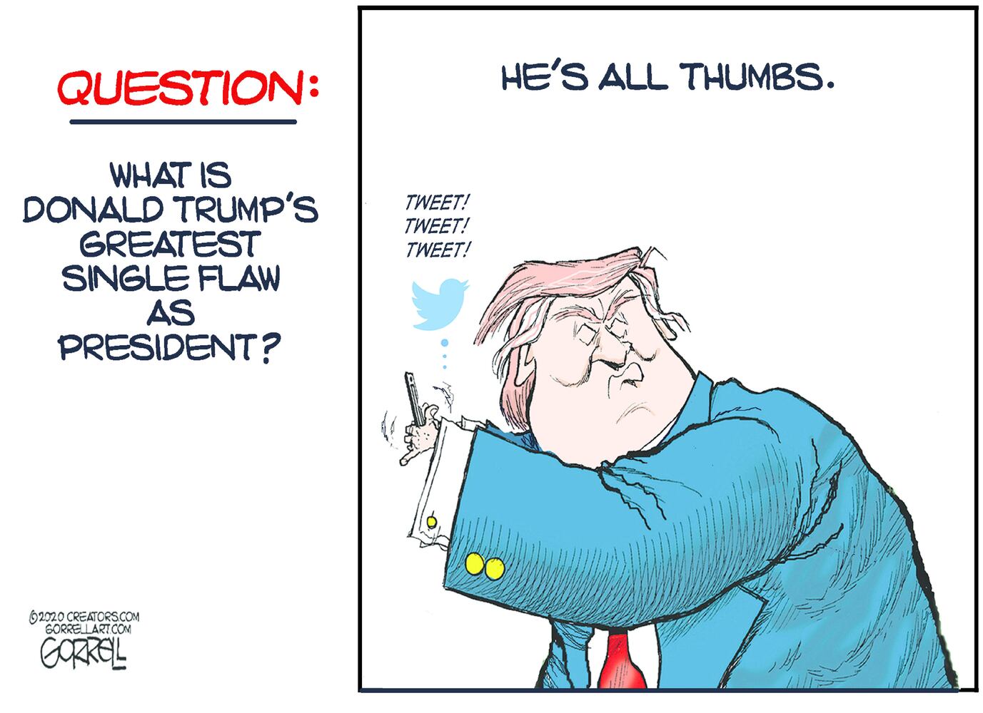 Week in cartoons: Bloomberg, Barr, pardons and more