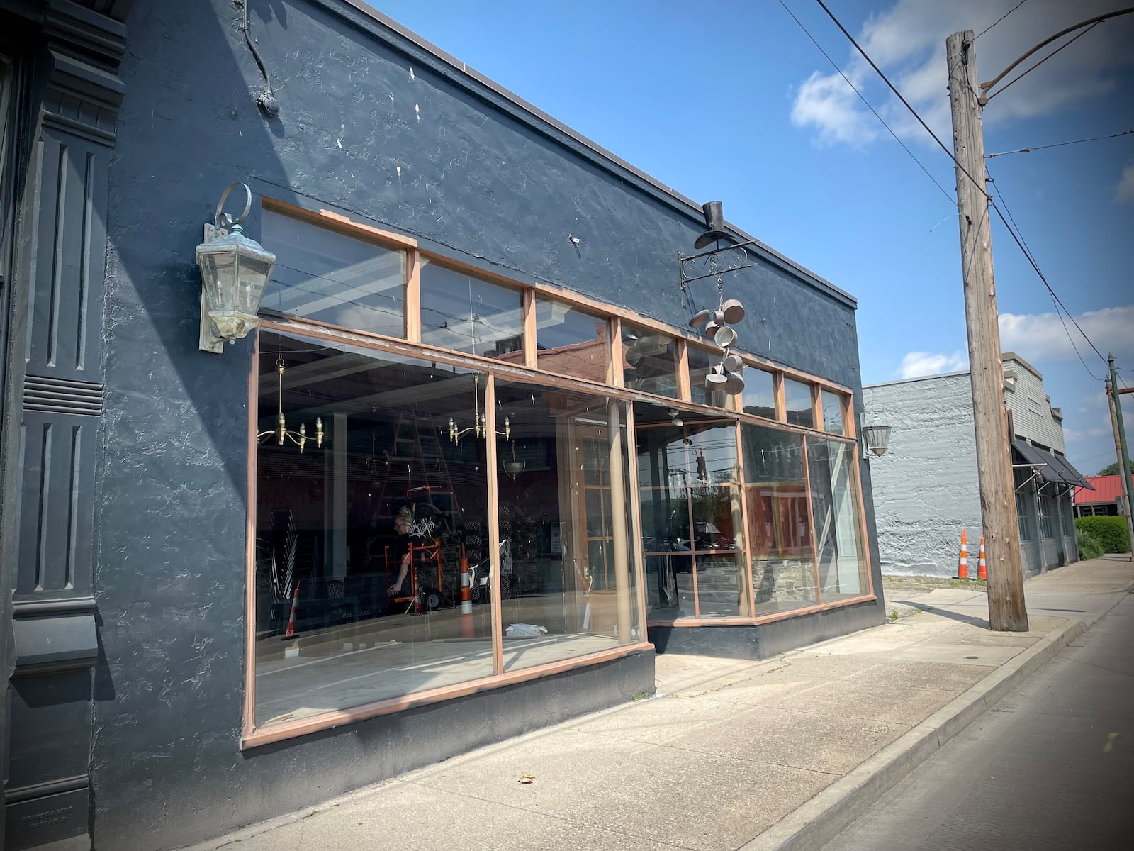 The owners of Meadowlark Restaurant and Wheat Penny Oven & Bar are opening a new breakfast and lunch restaurant this fall in the Dietz Block Building on Wayne Avenue. NATALIE JONES/STAFF