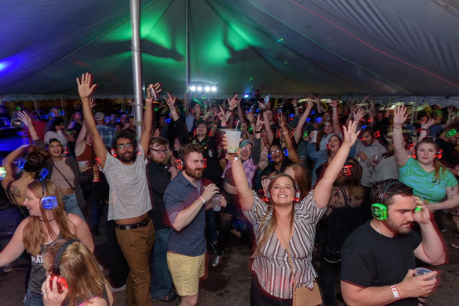 PHOTOS: Did we spot you at Dayton’s Silent Disco at Yellow Cab Tavern?