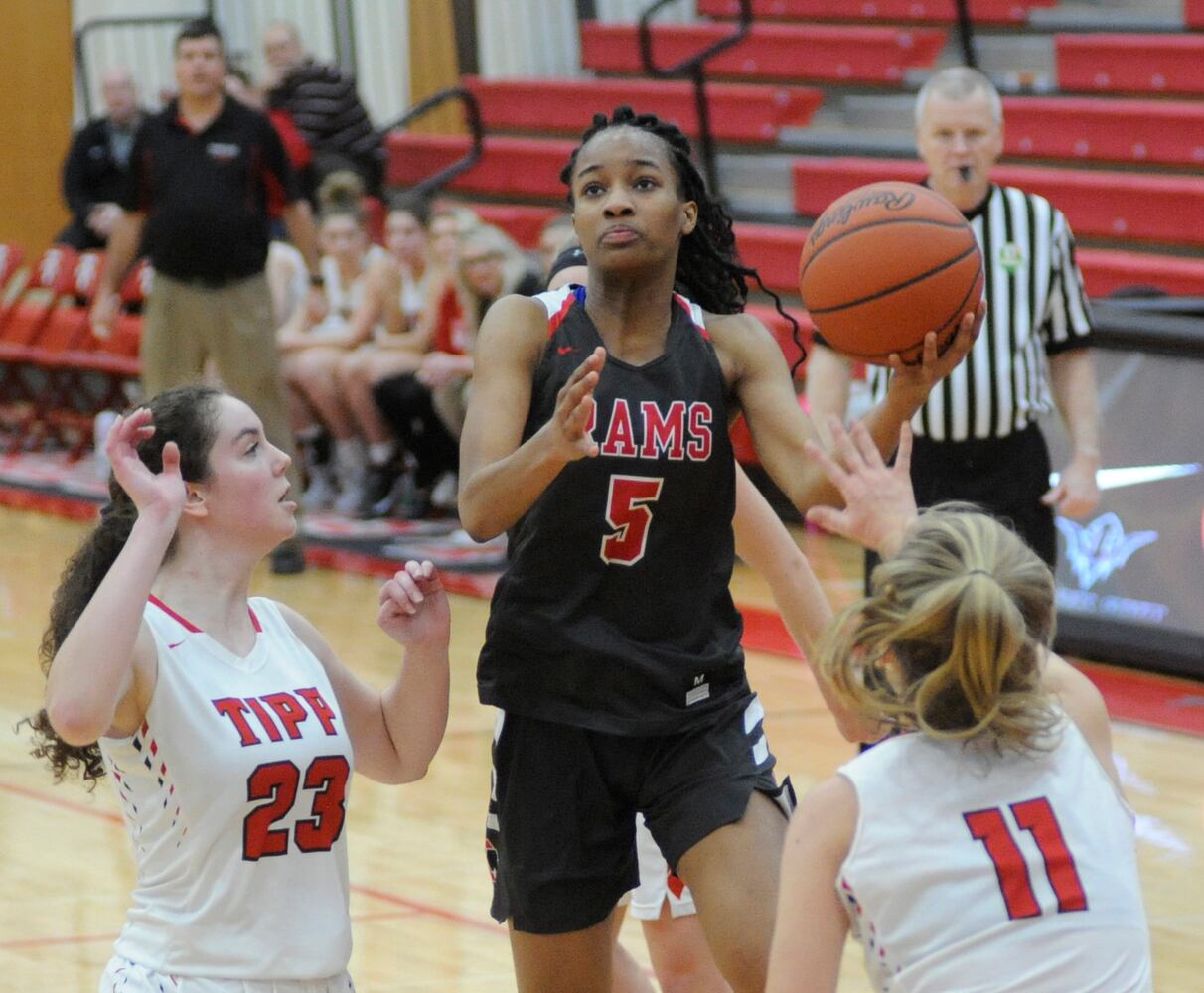 PHOTOS: Trotwood-Madison at Tippecanoe girls basketball